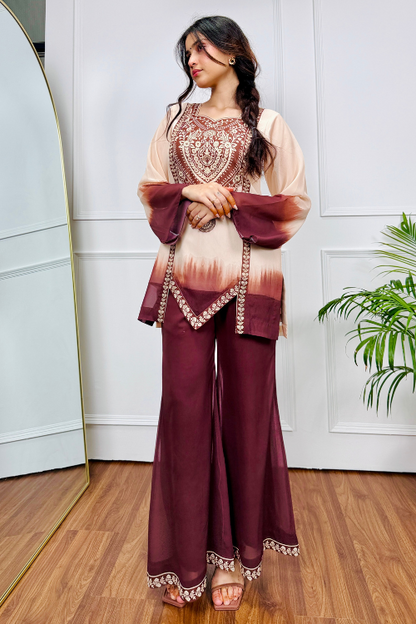 Stylo Wear™ | 2Pc Digital Printed Swiss Lawn Dress for Women